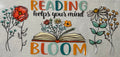 Reading helps your mind bloom