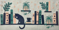 Cat & books