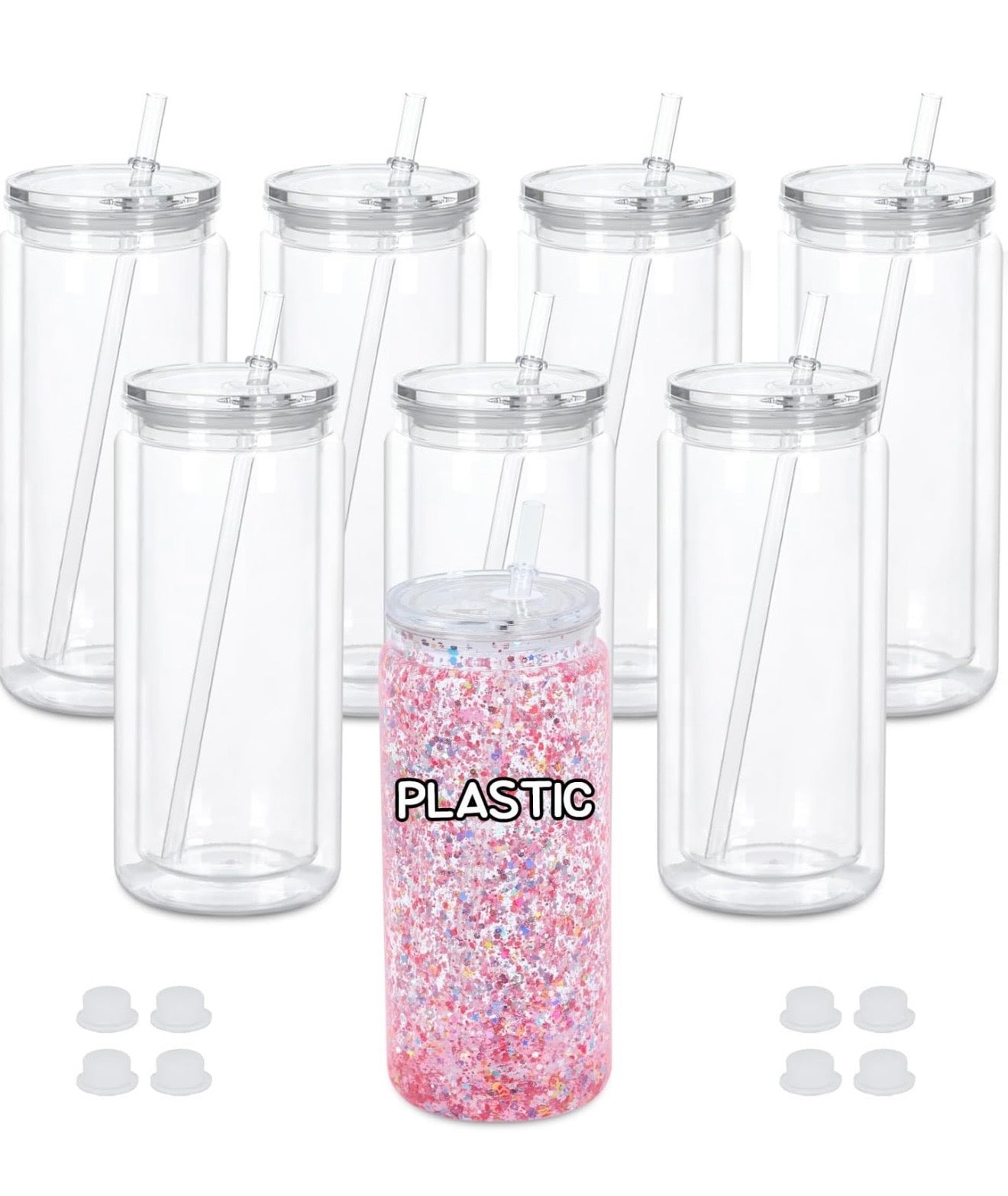 20oz Acrylic Snow Globe