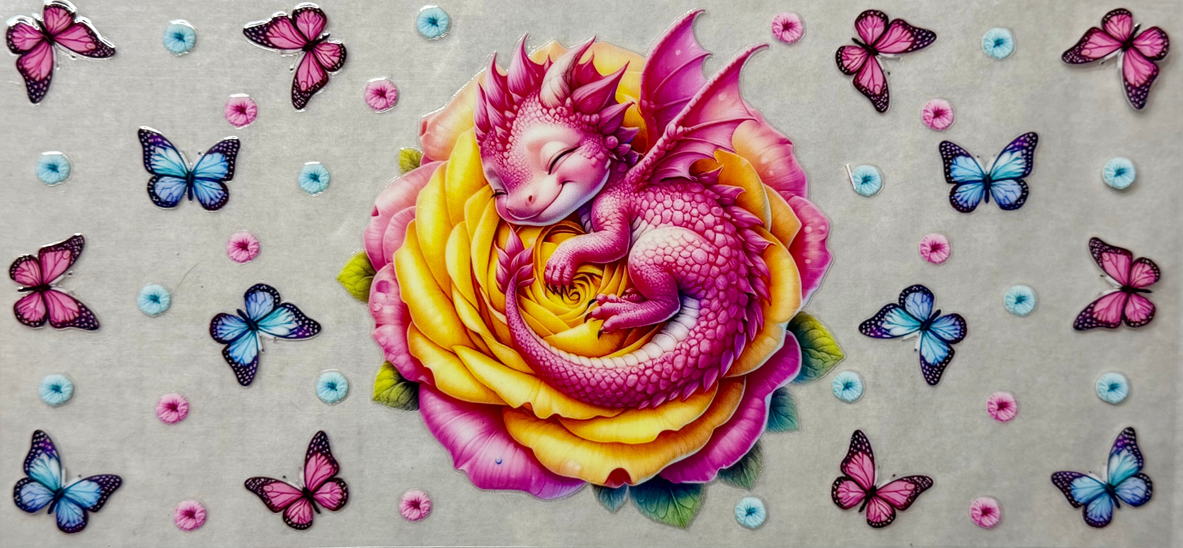 Baby pink dragon