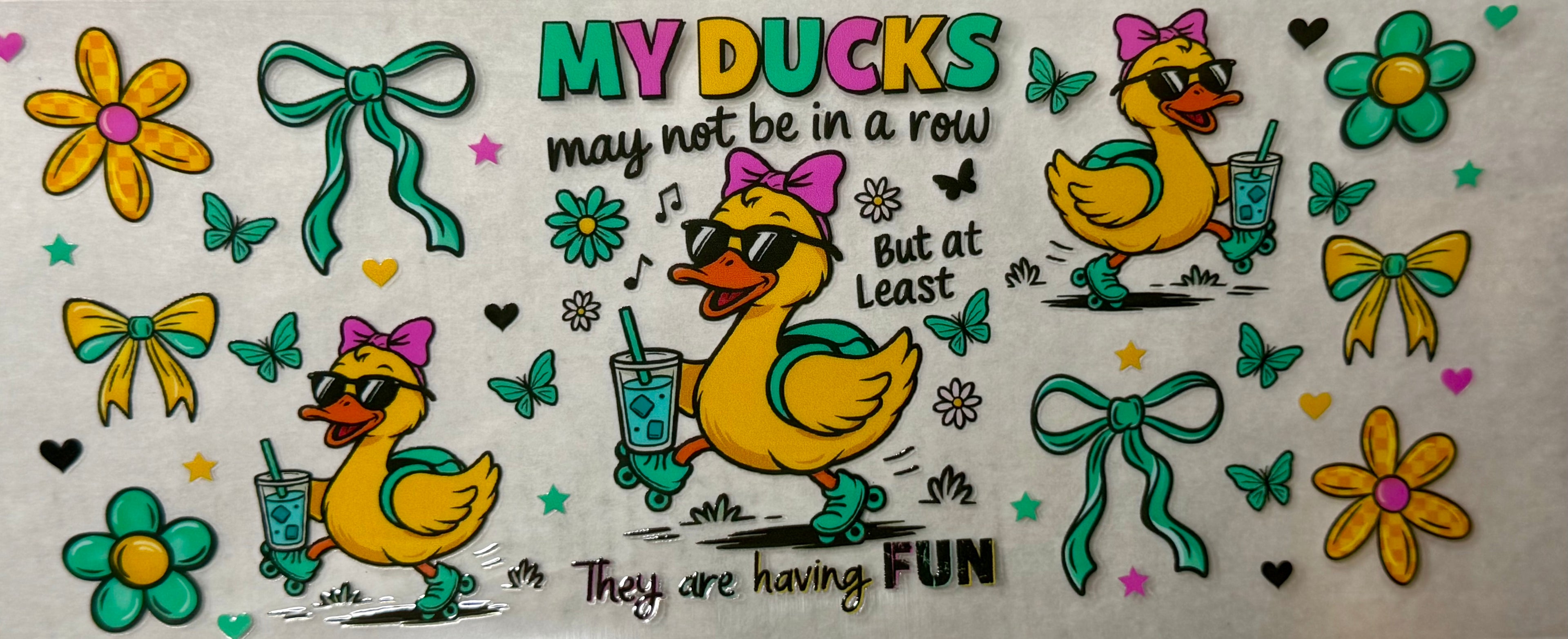 My Ducks May Not Be In a Row