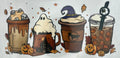 Witches brew latte