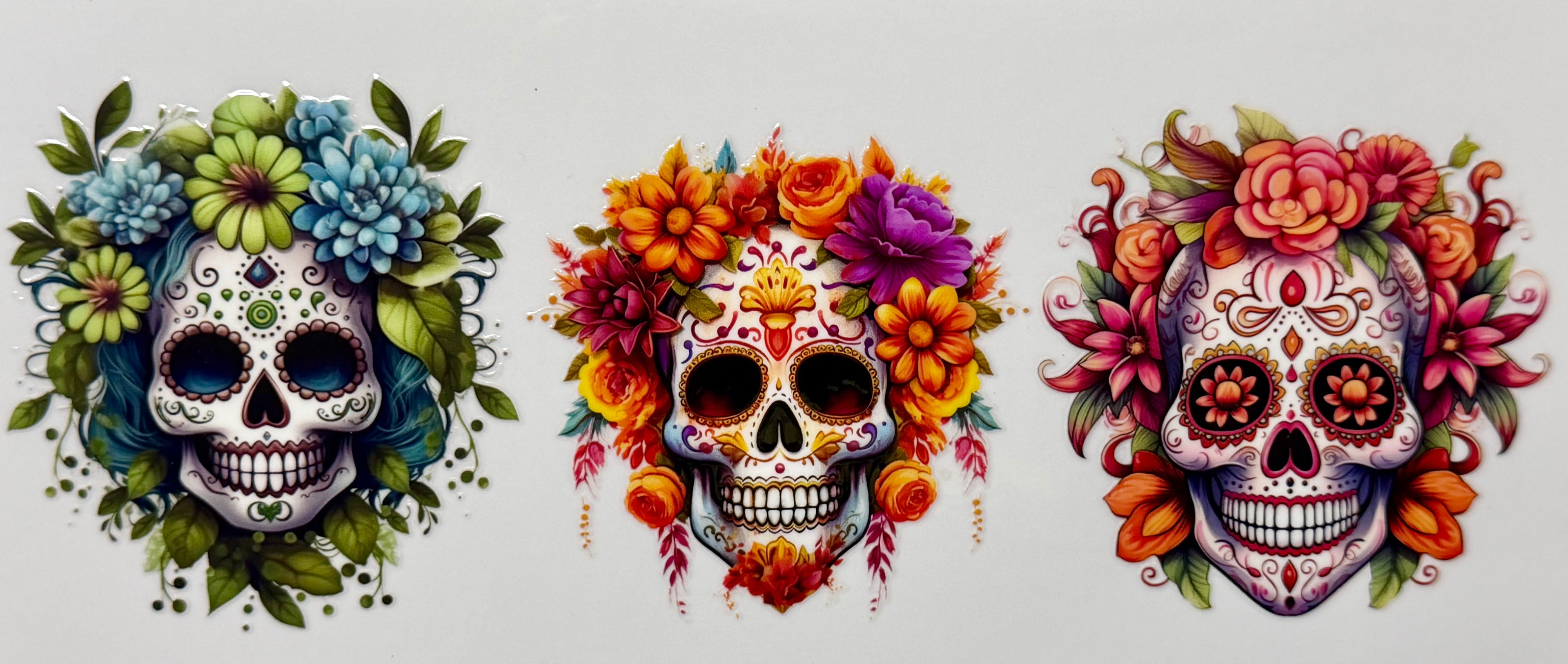 Sugar skull trio