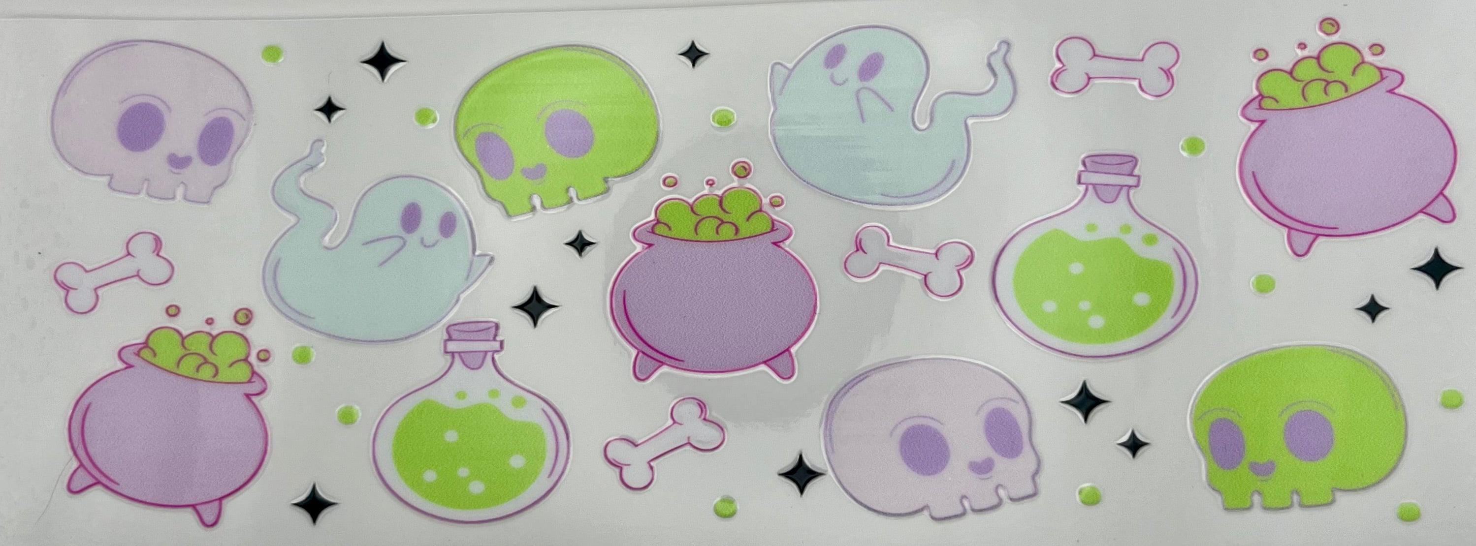 Pastel skulls and brew