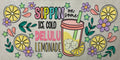 Sippin on some ice cold delulu lemonade