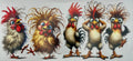 Frazzled chickens 2