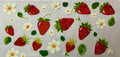 Strawberry blossoms