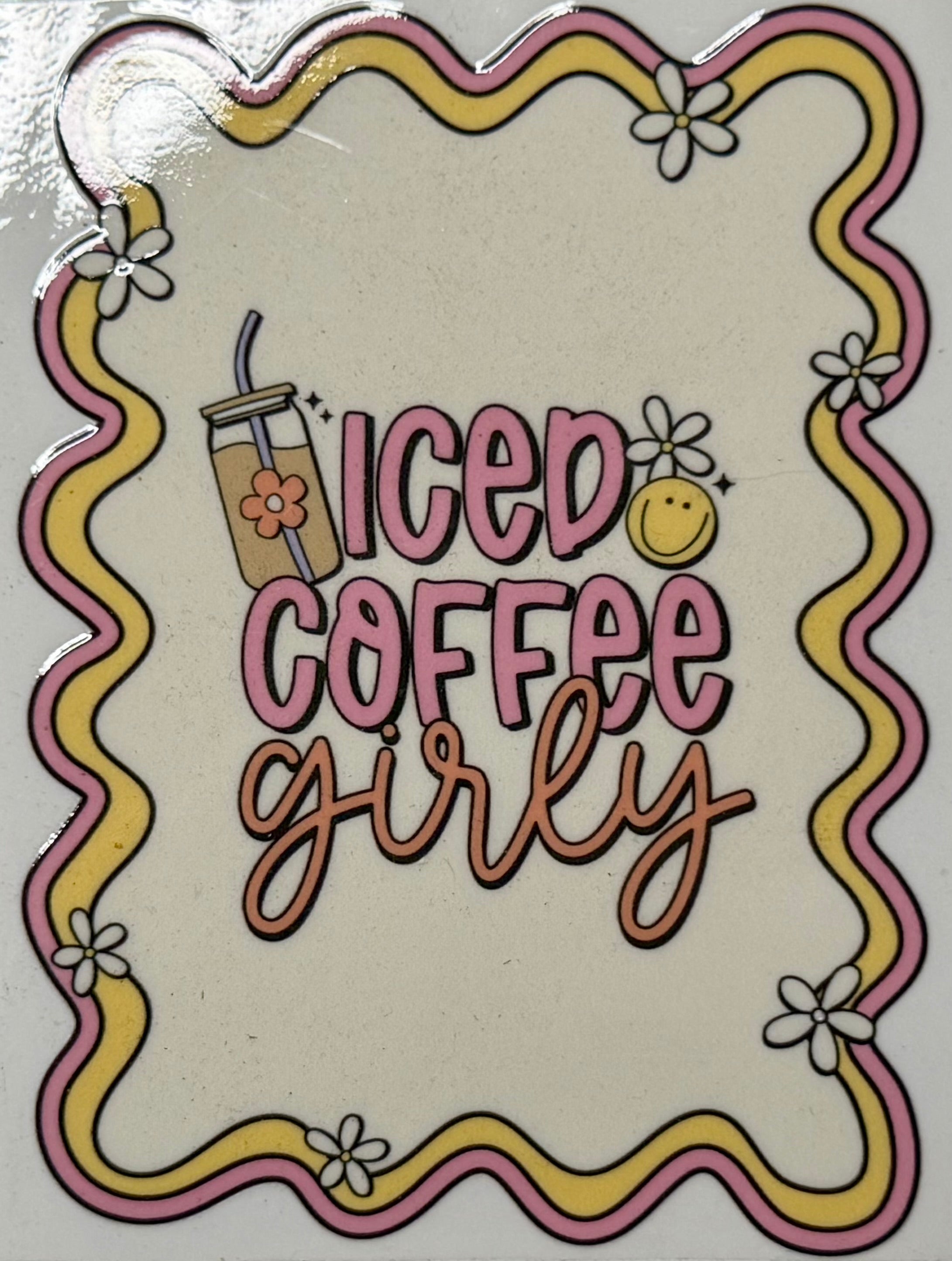 Iced Coffee Girly