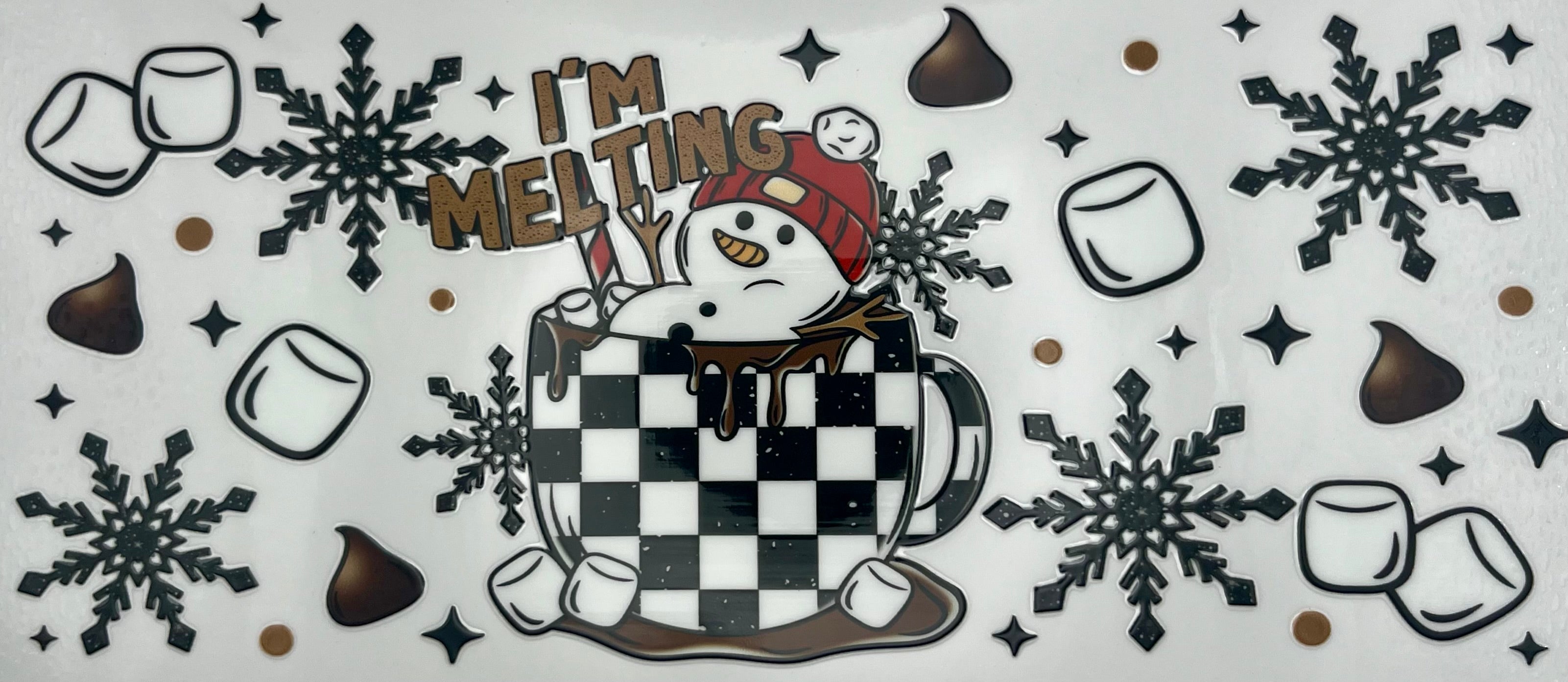 I’m melting snowman