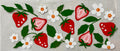 Strawberries & flowers