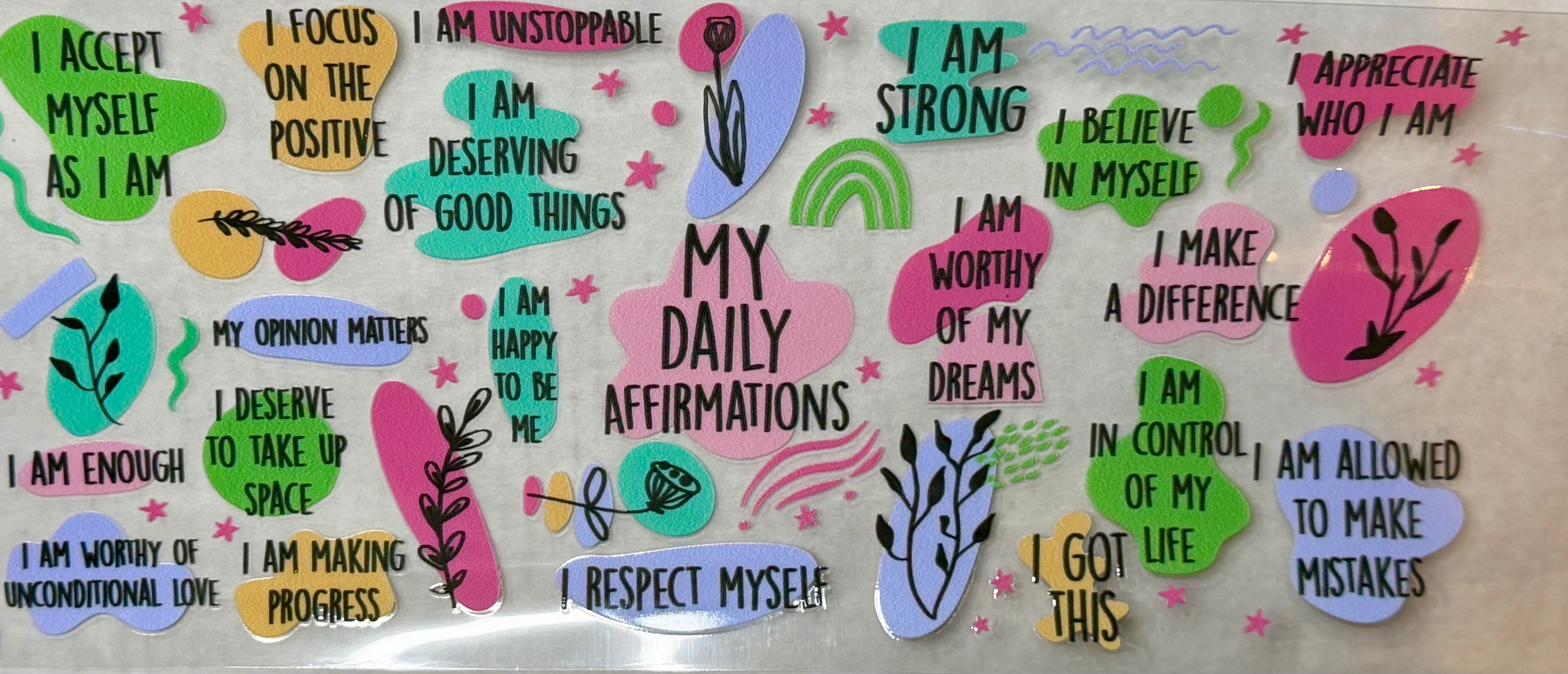 My daily affirmations