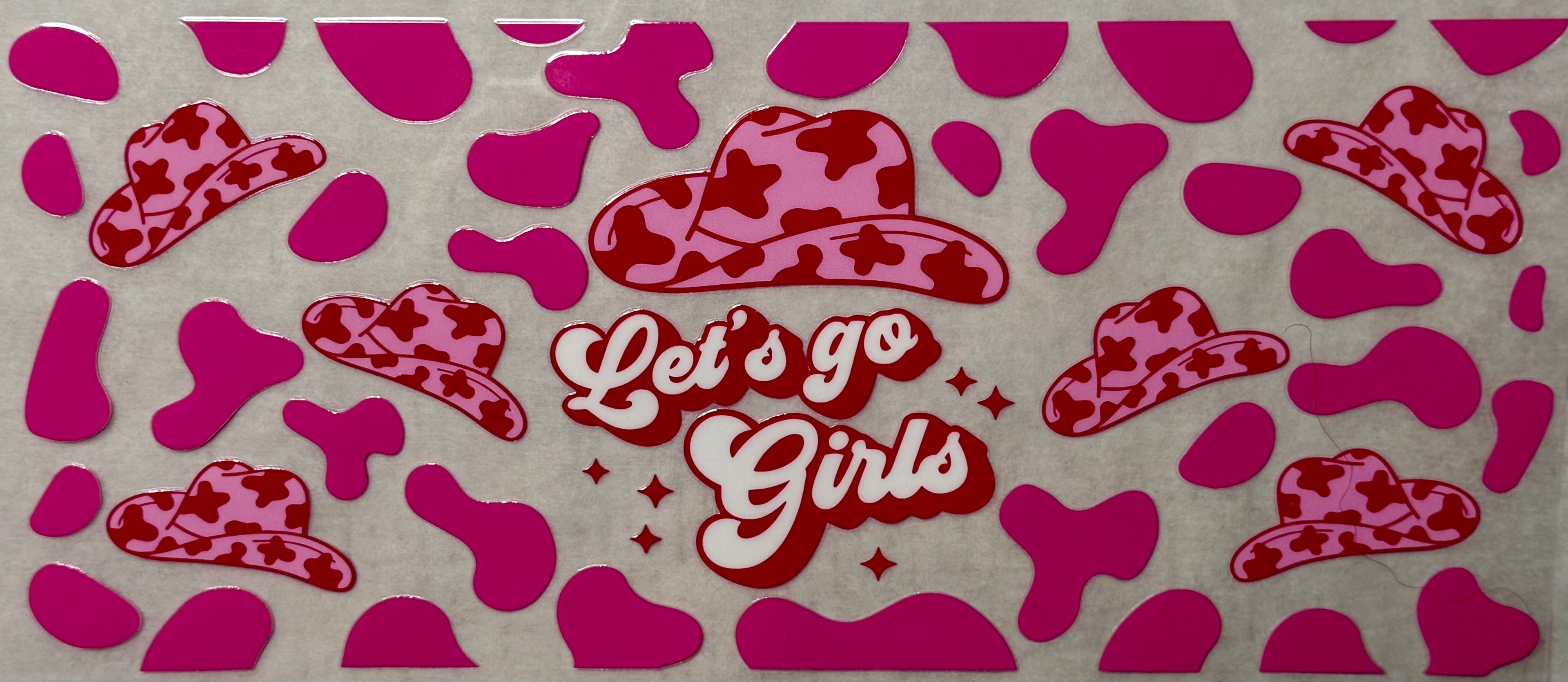 Let’s Go Girls Cow Print