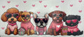 Pink puppies