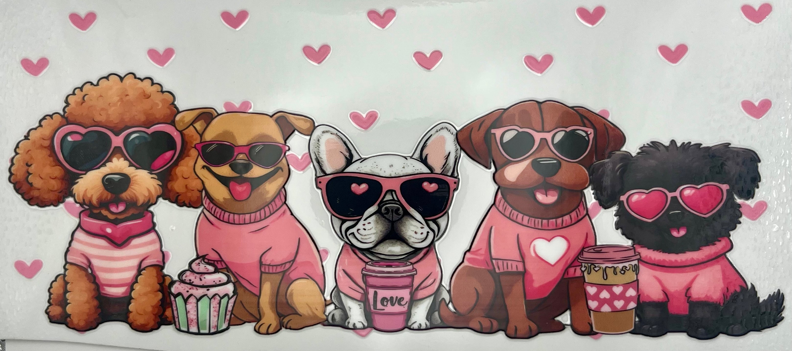 Pink puppies