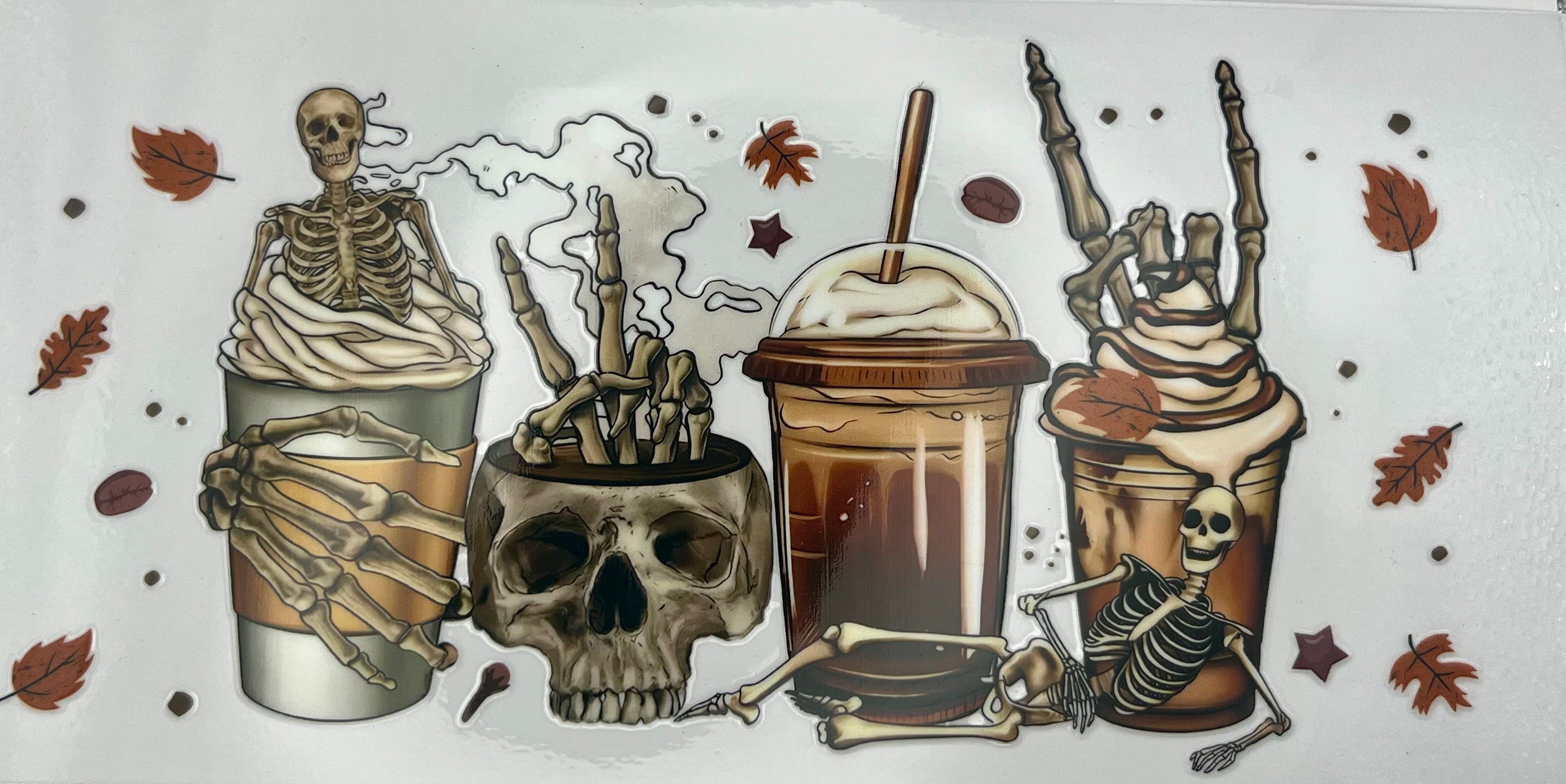 Skull latte