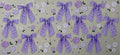 Purple bows